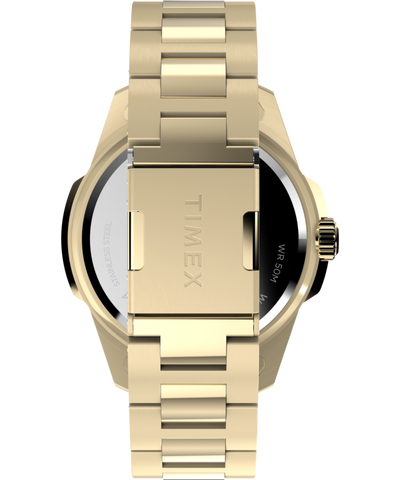 TW2Y47200 Timex x Fortnite Essex 45mm Stainless Steel Bracelet Watch Strap Image