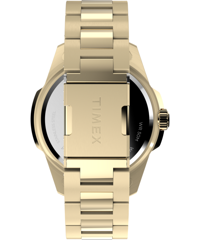 TW2Y47200 Timex x Fortnite Essex 45mm Stainless Steel Bracelet Watch Strap Image