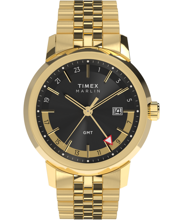 TW2Y47700 Marlin® Quartz GMT 40mm Stainless Steel Bracelet Watch Primary Image