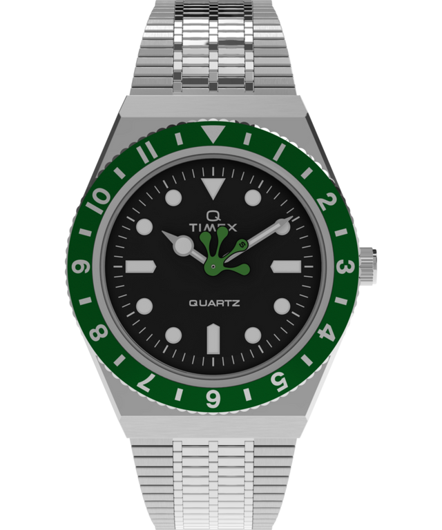 TW2Y48100 Timex x seconde/seconde/ 38mm Stainless Steel Bracelet Watch Primary Image