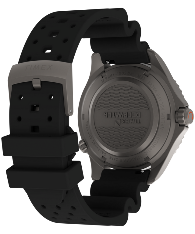TW2Y48300 Deepwater Meridian 300 Titanium HEV Automatic 44mm HNBR Synthetic Rubber Strap Watch Caseback with Attachment Image