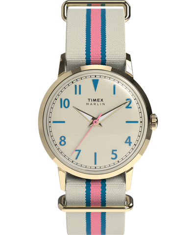 TW2Y49800 Marlin® 34mm Fabric Strap Watch  Primary Image