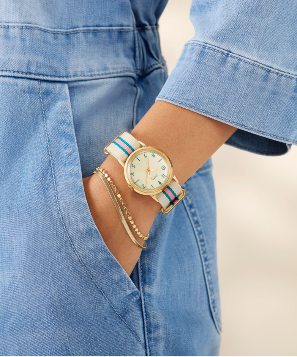 Marlin® 34mm Fabric Strap Watch - TW2Y49800 | Timex EU