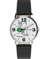 TW2Y50400 Peanuts® x Timex Marlin® Pickleball 38mm Leather Strap Watch Primary Image