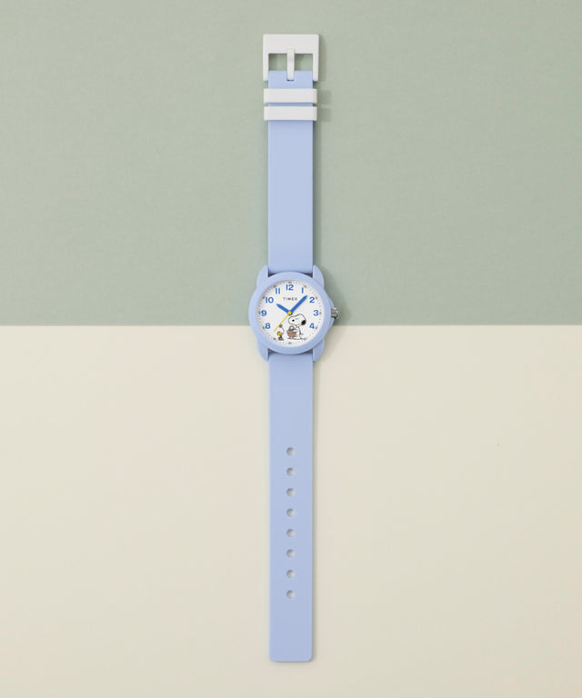 TW2Y51100 Peanuts® x Timex Youth Spring 30mm Silicone Strap Watch Campaign Key Silhouettes (Beauty shots) Image