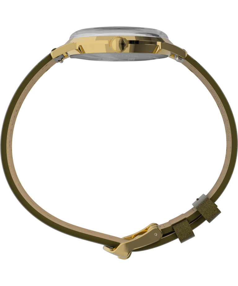 TW2Y51700 Timex x Todd Snyder 34mm Leather Strap Watch Profile Image