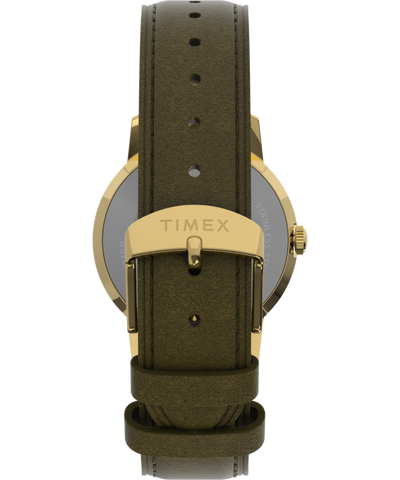 TW2Y51700 Todd Snyder x Timex 34mm Leather Strap Watch Strap Image