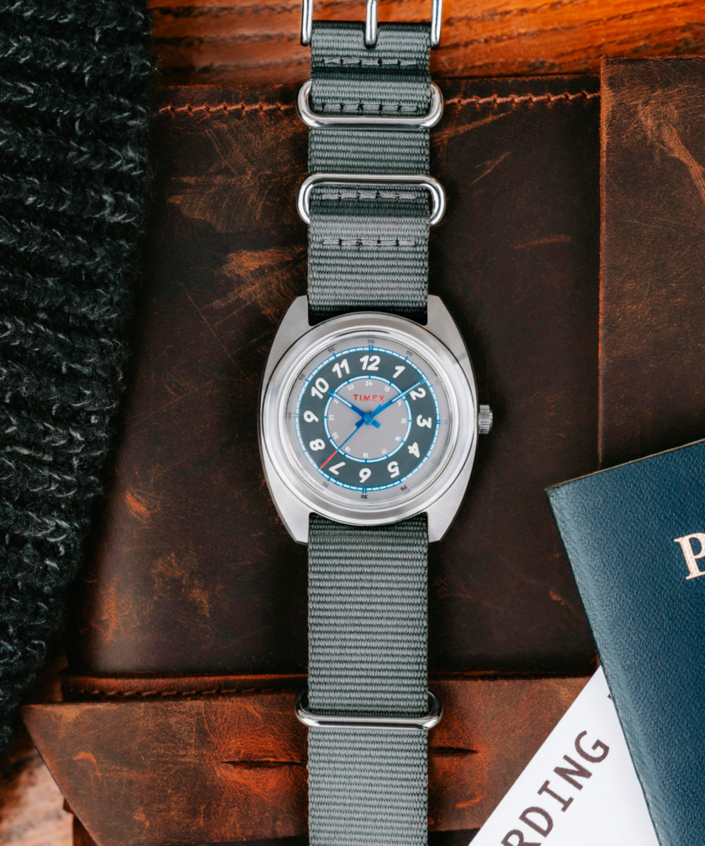 Worn & Wound x Timex Storm 37mm Fabric Strap Watch - TW2Y52300 Worn & Wound x Timex Storm 37mm Fabric Strap Watch - TW2Y52300