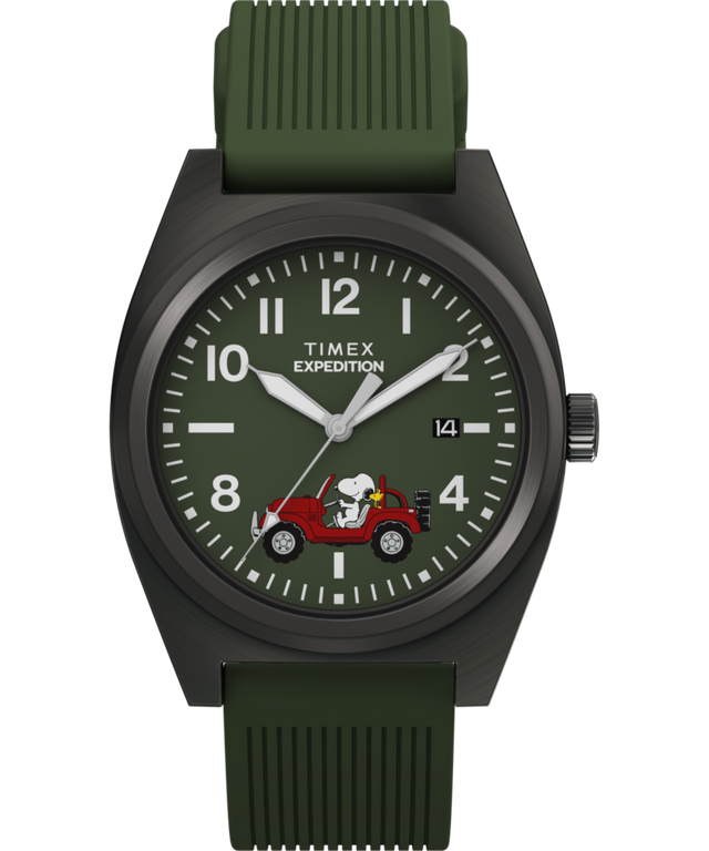 Peanuts® x Timex Expedition Snoopy Road Trip 39mm Silicone Strap