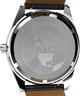TW2Y55700 Q Timex Red Vega 1978 Reissue 38mm Leather Strap Watch Caseback Image