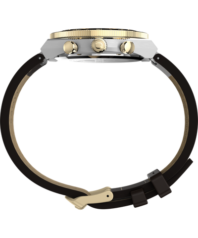 TW2Y56000 Q Timex Continental Chronograph 40mm Leather Strap Watch  Profile Image