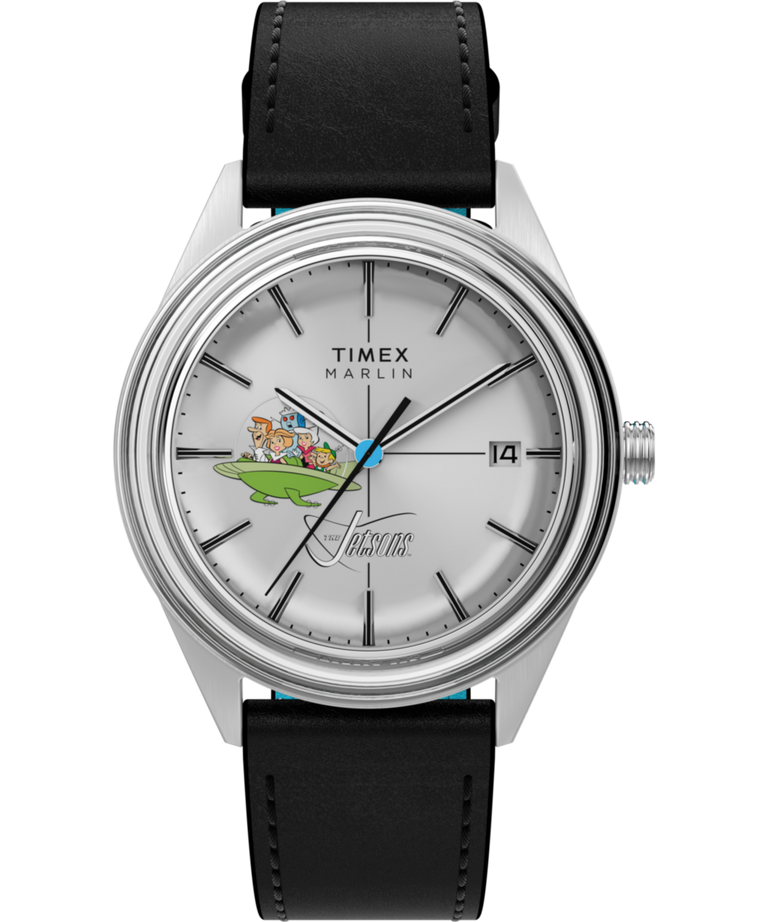 TW2Y56300 Timex Marlin Jet Automatic x The Jetsons 38mm Strap Watch Primary Image