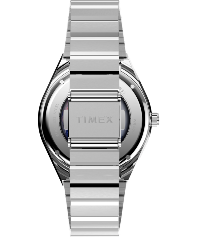 TW2Y56700 Q Timex NASA 40mm Stainless Steel Bracelet Watch Strap Image