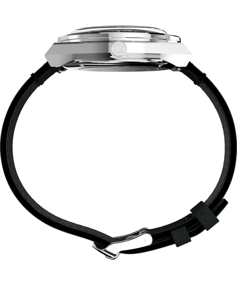 TW2Y56800 Q Timex NASA 40mm Leather Strap Watch Profile Image