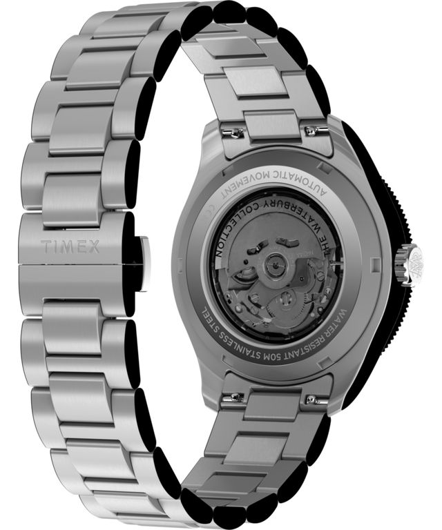 Waterbury Heritage Automatic GMT 41.5mm Stainless Steel Bracelet