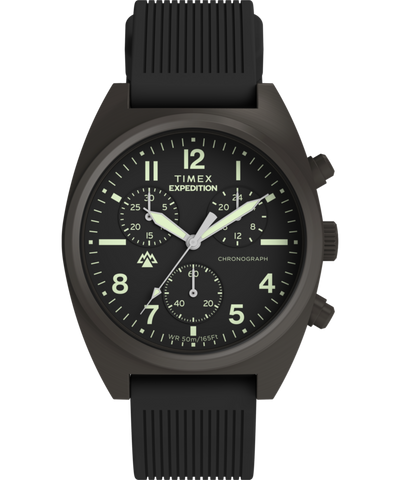 TW2Y61000 Expedition® Capstone Chronograph 41mm Silicone Strap Watch Primary Image