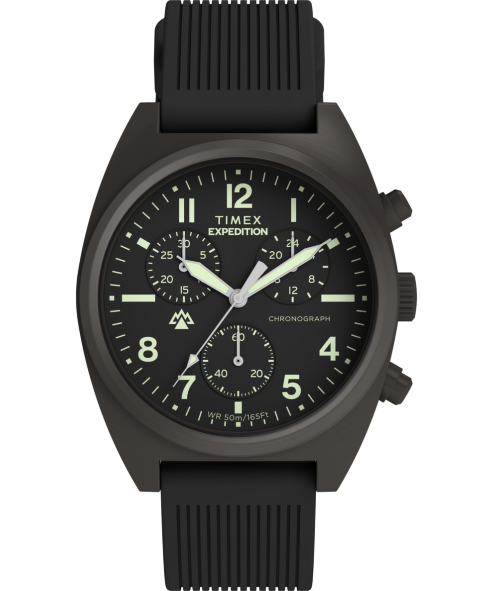 TW2Y61000 Expedition® Capstone Chronograph 41mm Silicone Strap Watch Primary Image