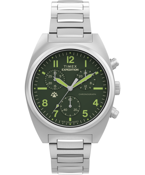 Expedition® Capstone Chronograph 41mm Stainless Steel Bracelet