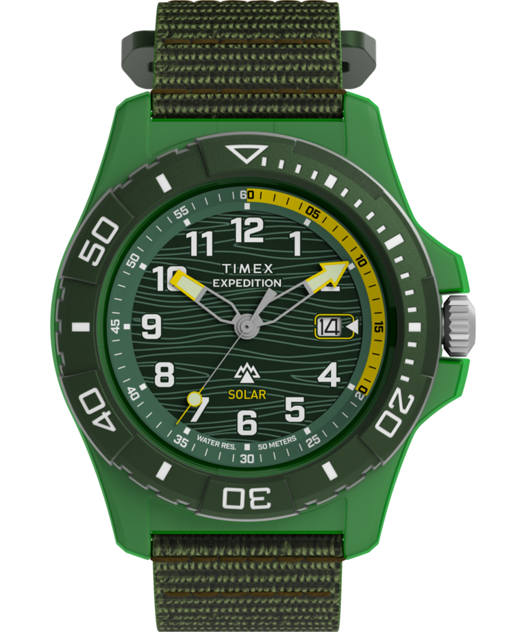 TW2Y61400 Expedition® Freedive Solar 46mm #tide Fabric Strap Watch Primary Image
