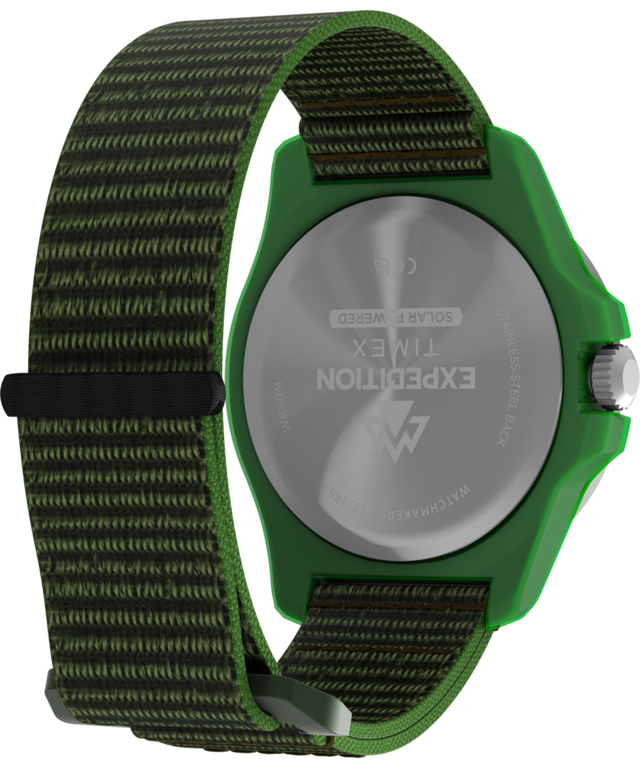 TW2Y61400 Expedition® Freedive Solar 46mm #tide Fabric Strap Watch Caseback with Attachment Image