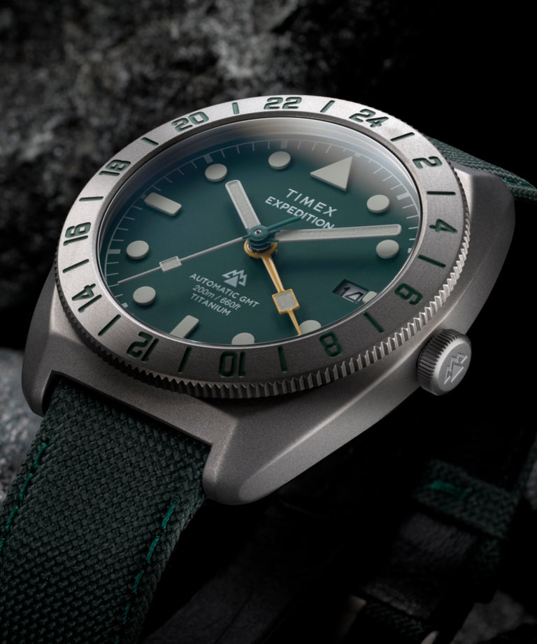 TW2Y63400 Expedition® Pioneer Titanium Automatic GMT 41mm Fabric Strap Watch Collab Additional Image