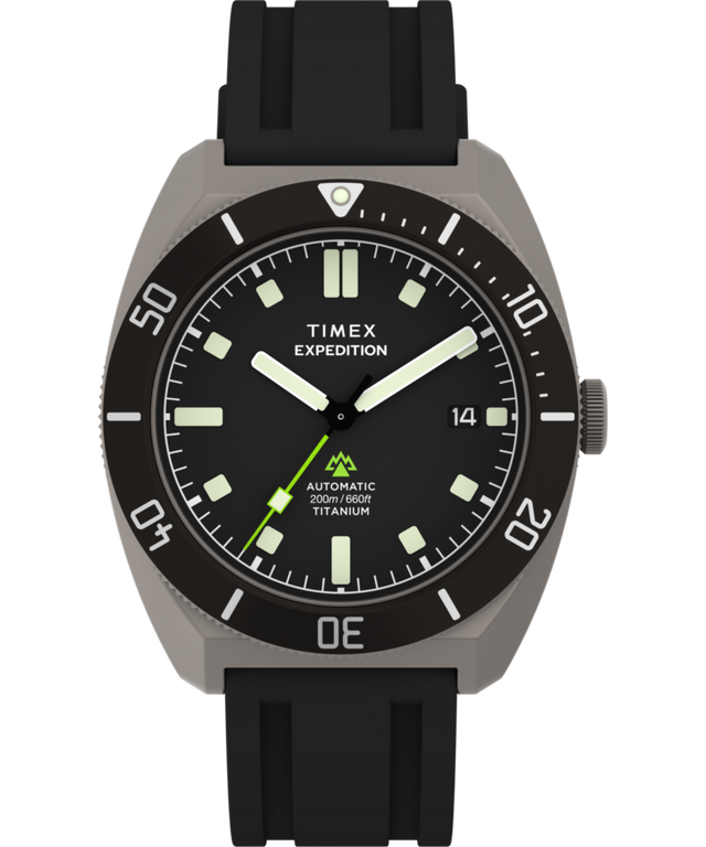 Expedition® Pioneer Titanium Automatic 41mm HNBR Synthetic Rubber Expedition® Pioneer Titanium Automatic 41mm HNBR Synthetic Rubber