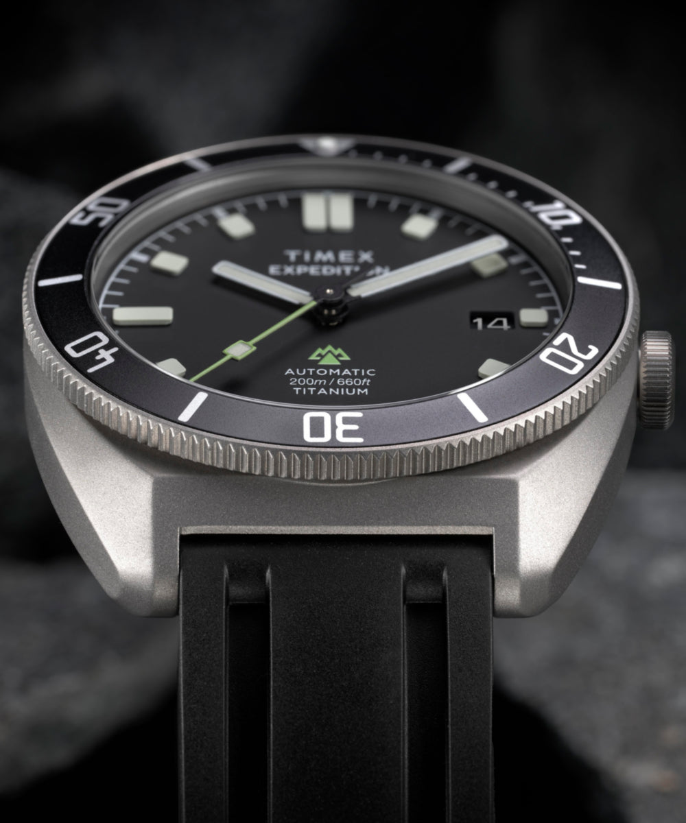 Expedition® Pioneer Titanium Automatic 41mm HNBR Synthetic Rubber