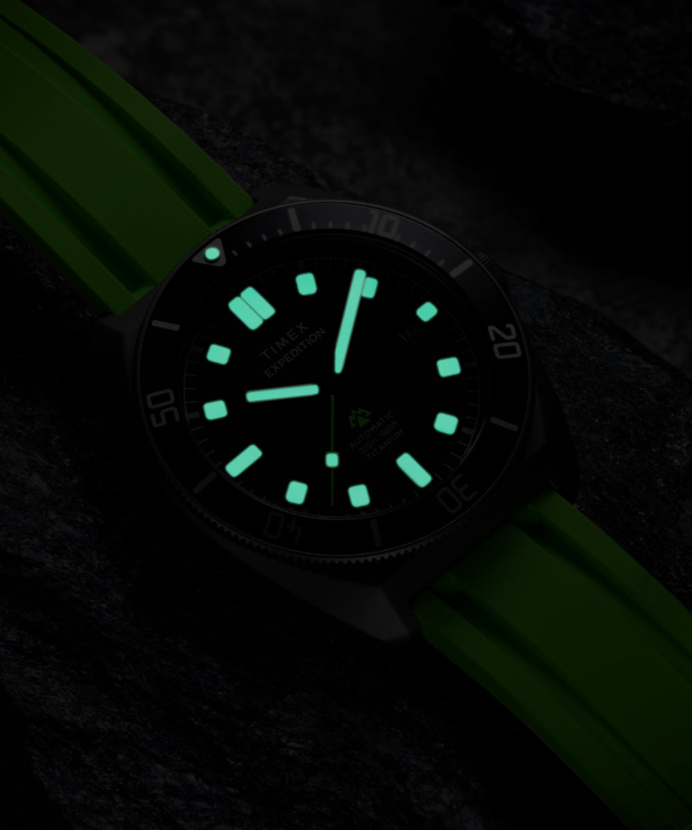 Expedition® Pioneer Titanium Automatic 41mm HNBR Synthetic Rubber