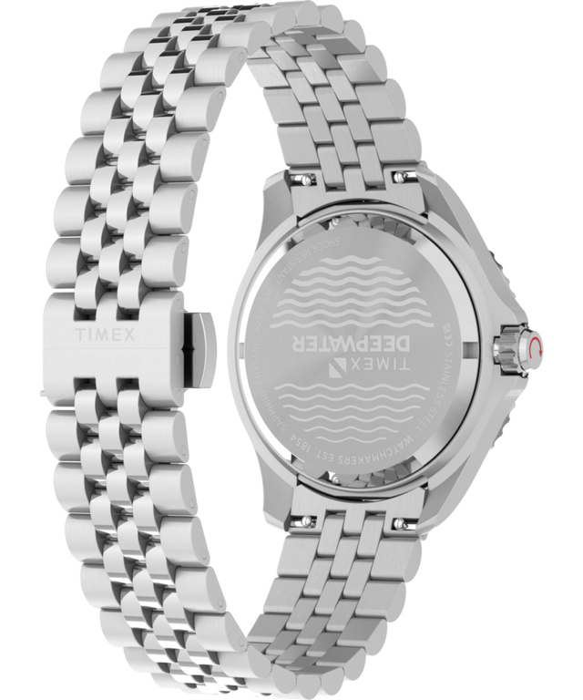 TW2Y63900 Deepwater Meridian 200 Automatic GMT 42mm Stainless Steel Bracelet Watch Caseback with Attachment Image