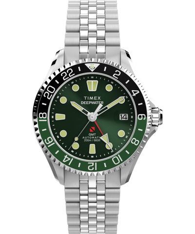 TW2Y64100 Deepwater Meridian 200 Automatic GMT 42mm Stainless Steel Bracelet Watch Primary Image