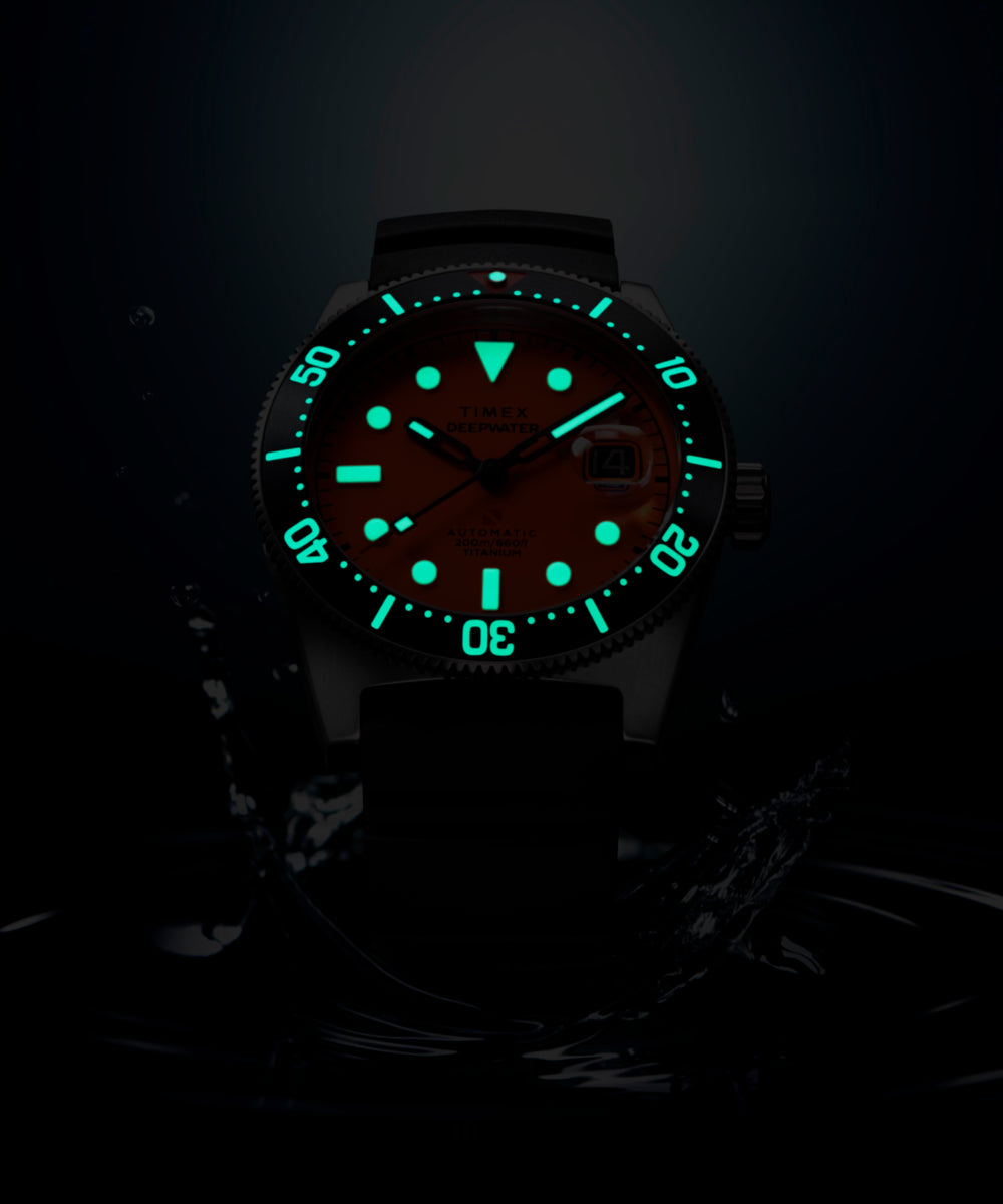 Deepwater Reef 200 Titanium Automatic 41mm Synthetic Rubber Strap