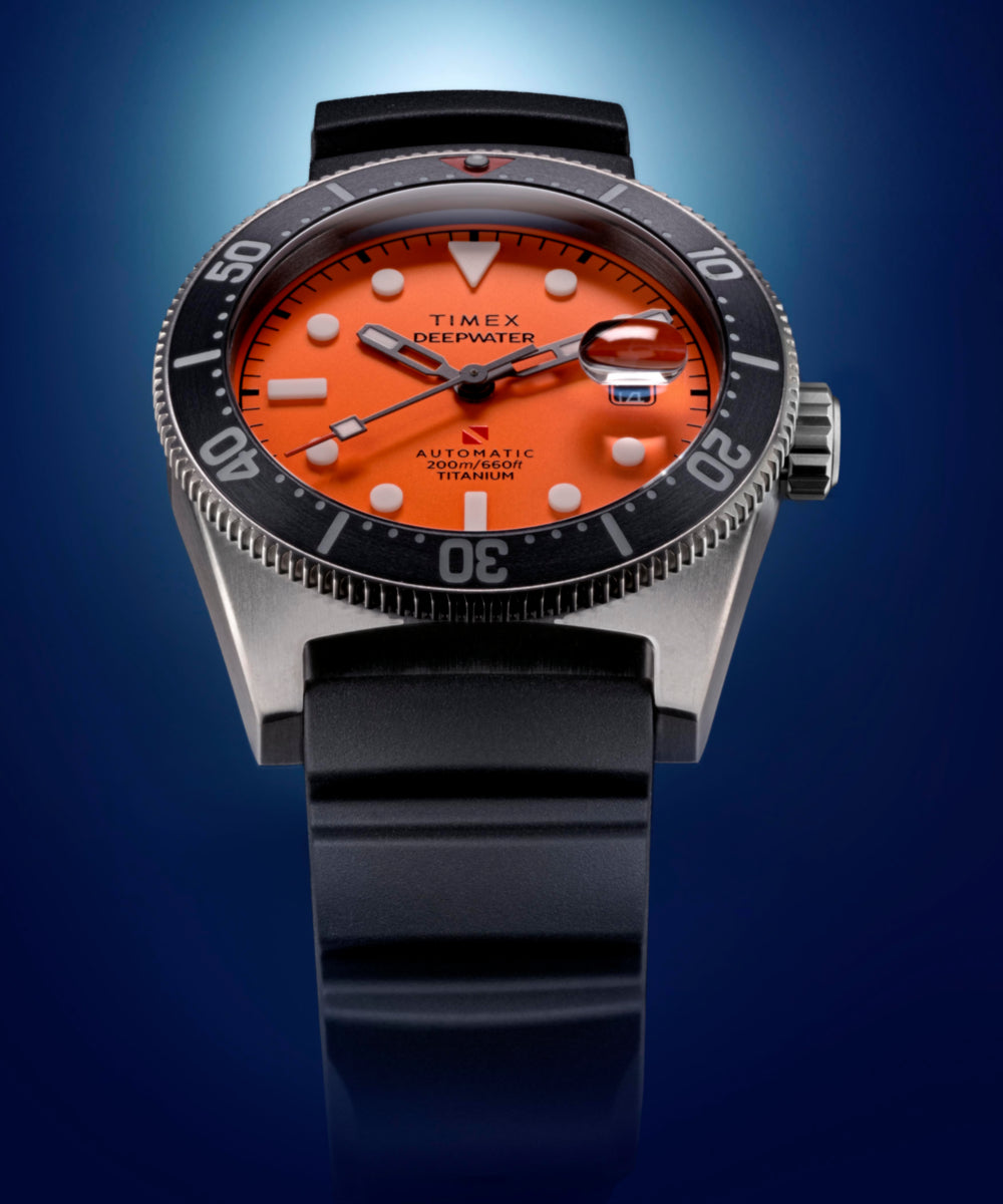 Deepwater Reef 200 Titanium Automatic 41mm Synthetic Rubber Strap