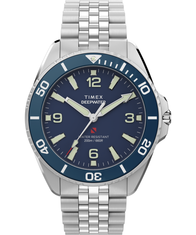 TW2Y64600 Deepwater Arctic 40.5mm Stainless Steel Bracelet Watch Primary Image