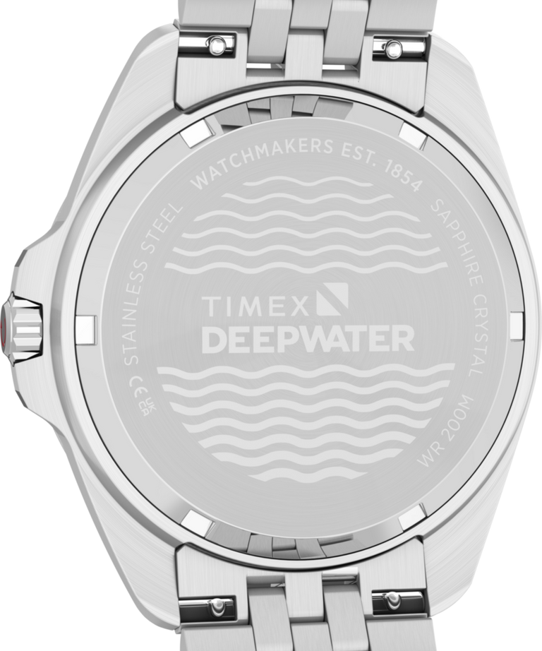 TW2Y64600 Deepwater Arctic 40.5mm Stainless Steel Bracelet Watch Caseback Image