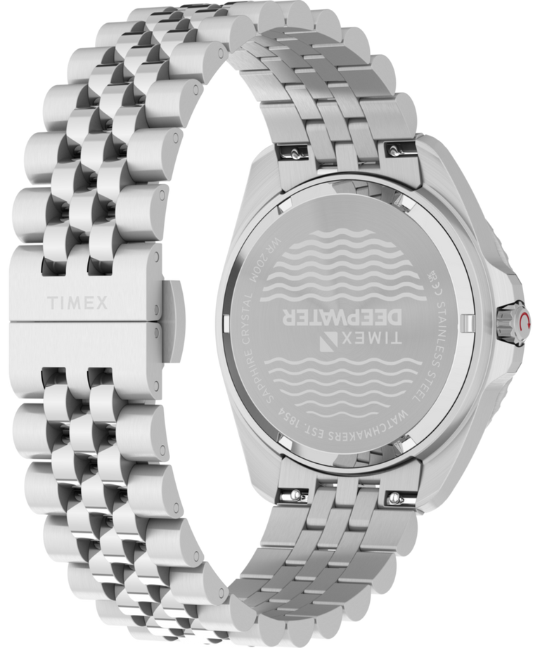 TW2Y64600 Deepwater Arctic 40.5mm Stainless Steel Bracelet Watch Caseback with Attachment Image