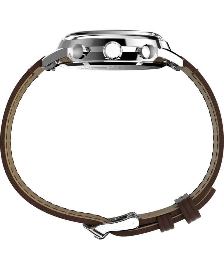 TW2Y66600 Marlin® Chronograph Tachymeter 40mm Leather Strap Watch Profile Image