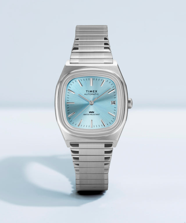 Timex Automatic 1983 E Line 34mm Stainless Steel Expansion Band Watch - TW2Y66700 | Timex EU Timex Automatic 1983 E Line 34mm Stainless Steel Expansion Band Watch - TW2Y66700 | Timex EU