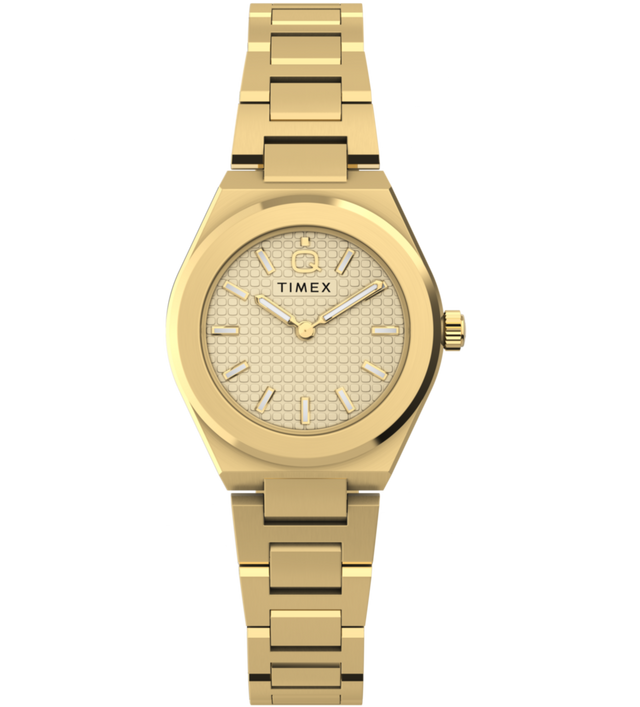 TW2Y68300 Q Timex® Continental Mini 24mm Stainless Steel Bracelet Watch Primary Image