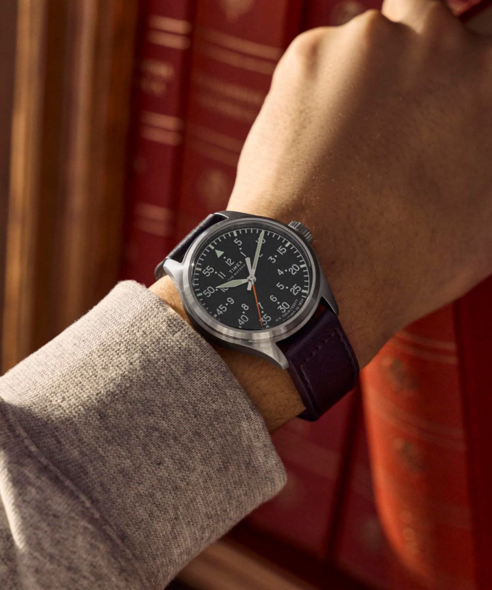 Waterbury Ace 41mm Leather Strap Watch - TW2Y70400 | Timex EU