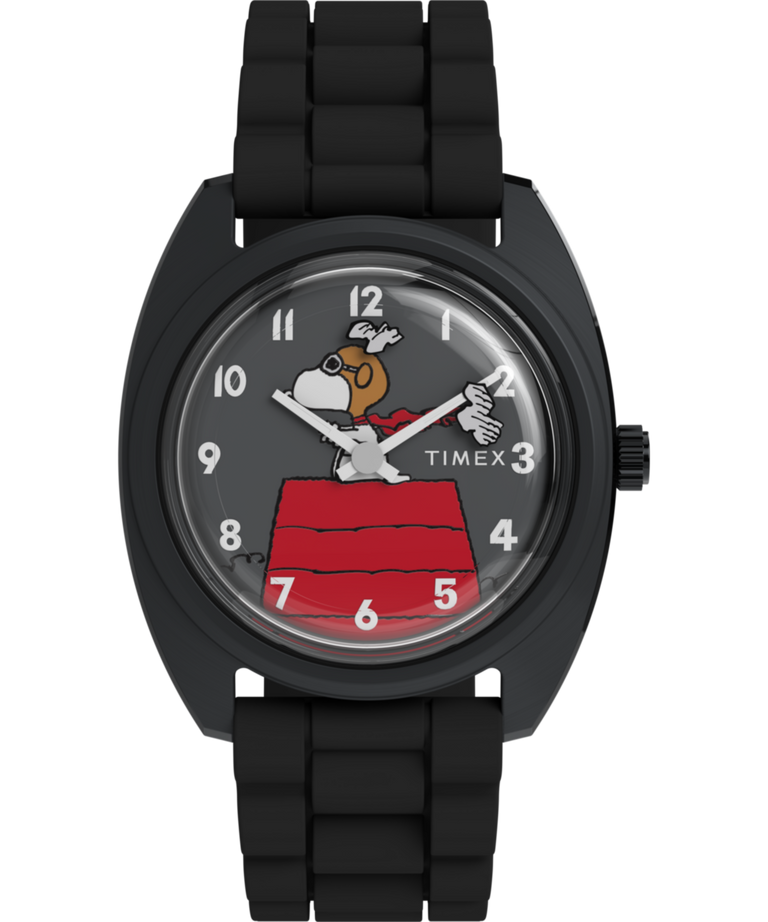 Peanuts® x Timex 1979 Reissue Inspired 37mm Silicone Strap Watch Peanuts® x Timex 1979 Reissue Inspired 37mm Silicone Strap Watch