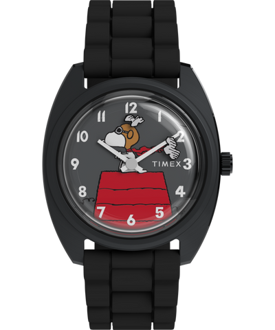 TW2Y70900 Peanuts® x Timex 1979 Reissue Inspired 37mm Silicone Strap Watch Primary Image