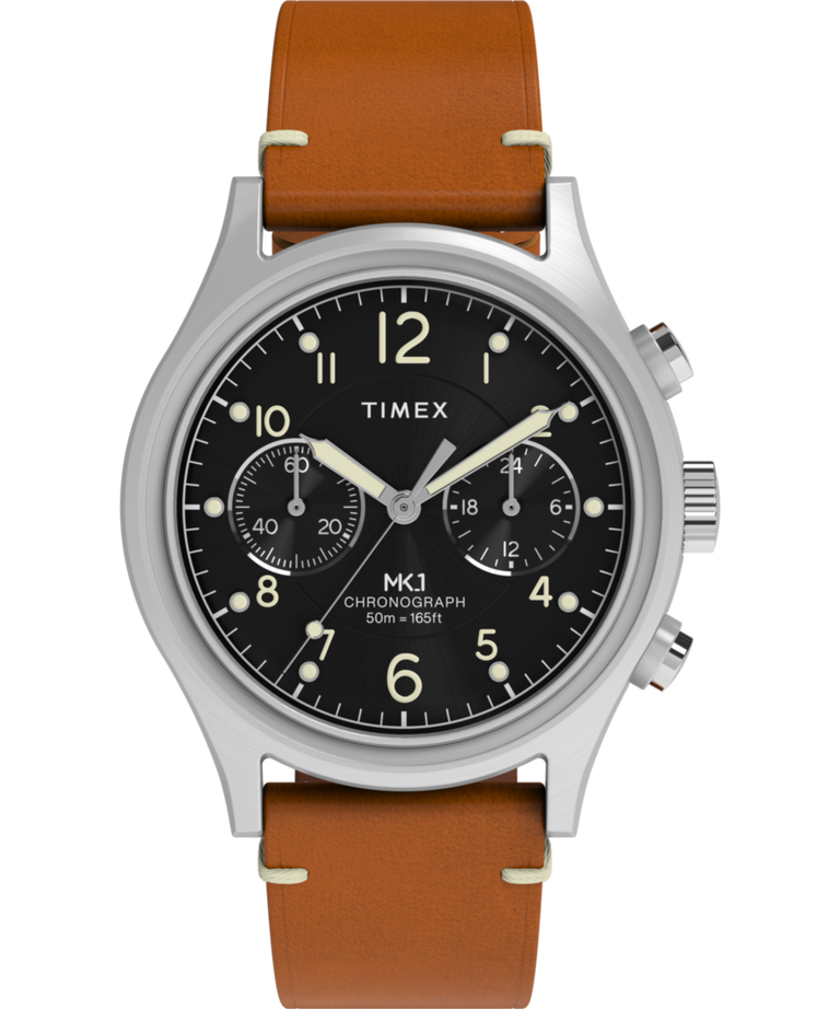 TW2Y71100 MK1 Chronograph 40mm Leather Strap Watch Primary Image