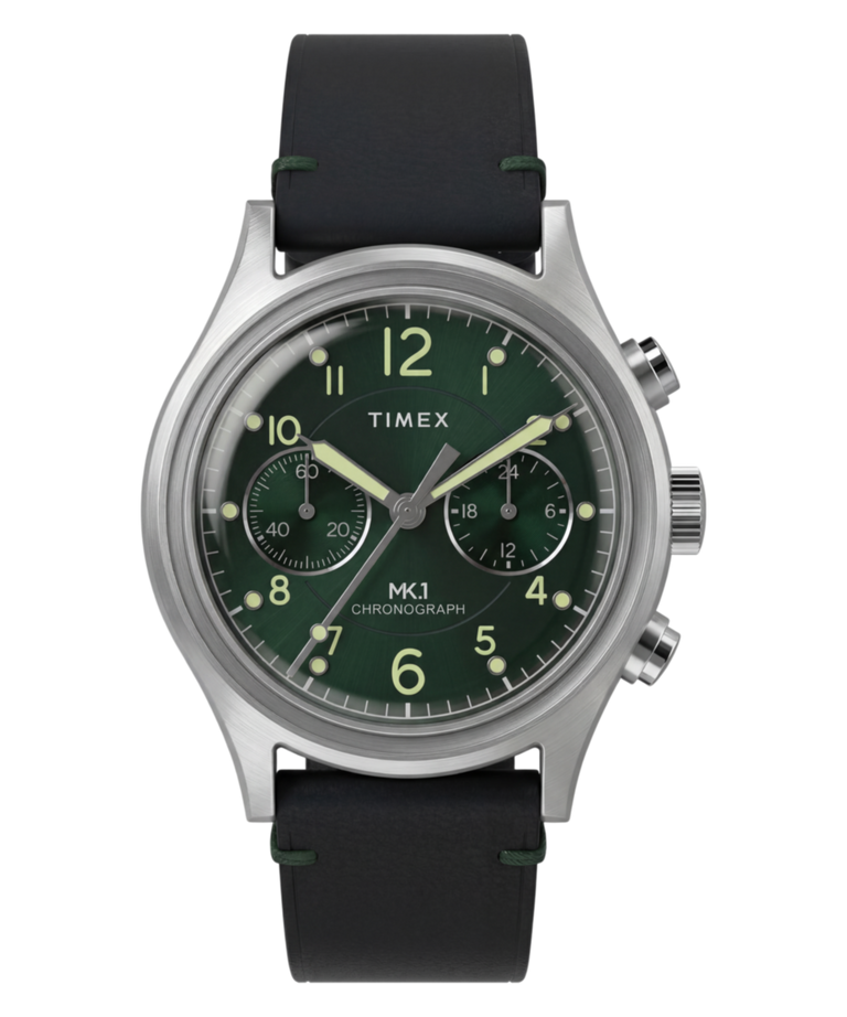 TW2Y71200 MK1® Chronograph 40mm Leather Strap Watch   Primary Image