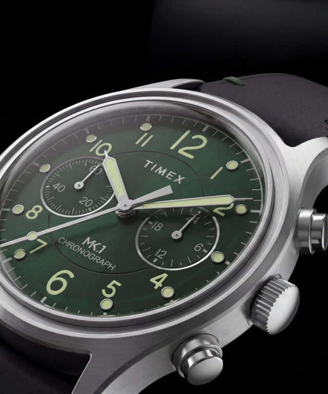 TW2Y71200 MK1® Chronograph 40mm Leather Strap Watch   Alt Beauty Shot 4