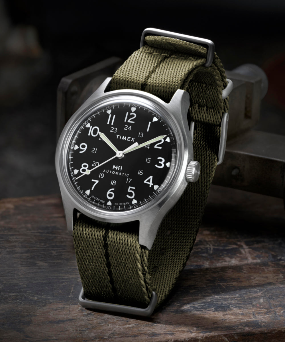 MK1 Automatic 40mm Fabric Strap Watch - TW2Y71700 | Timex EU