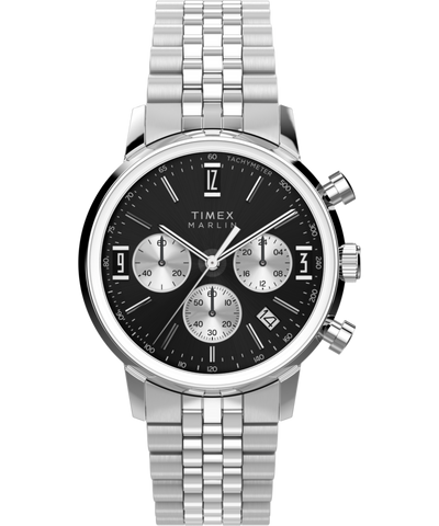 TW2Y72100 Marlin® Quartz Chrono 40mm Stainless Steel Bracelet Watch Primary Image