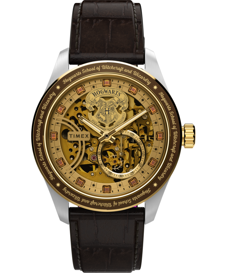 Harry Potter x Timex Waterbury Skeleton Automatic 39mm Leather Harry Potter x Timex Waterbury Skeleton Automatic 39mm Leather