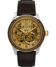 TW2Y75500 Harry Potter x Timex Waterbury Skeleton Automatic 39mm Leather Strap Watch Primary Image