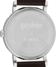 TW2Y76300 Harry Potter x Timex Weekender Gryffindor House 38mm Leather Strap Watch Caseback Image
