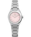 TW2Y77400 Q Timex® Continental Mini 24mm Stainless Steel Bracelet Watch Primary Image